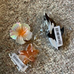 3 ocean themed Hair Clips (2)